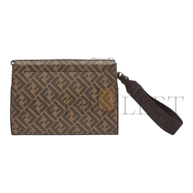 F**di logo-print clutch bag 7va564ajj4f1hr8 (26.5*19*5cm)